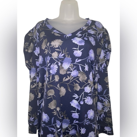 Lularoe New NWT Ava Mutton Sleeve Dress Size 2X - Picture 3 of 5